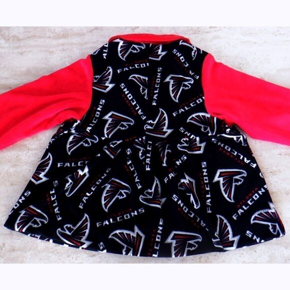 Atlanta Falcons unusual  plush jacket - Picture 3 of 4